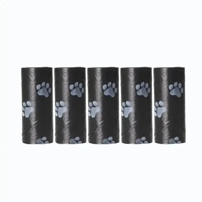 5 Rolls Dog & Cat Poop Bags Set