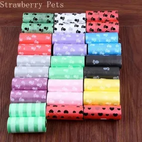 5 Rolls Dog & Cat Poop Bags Set