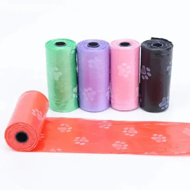 5 Rolls Dog & Cat Poop Bags Set