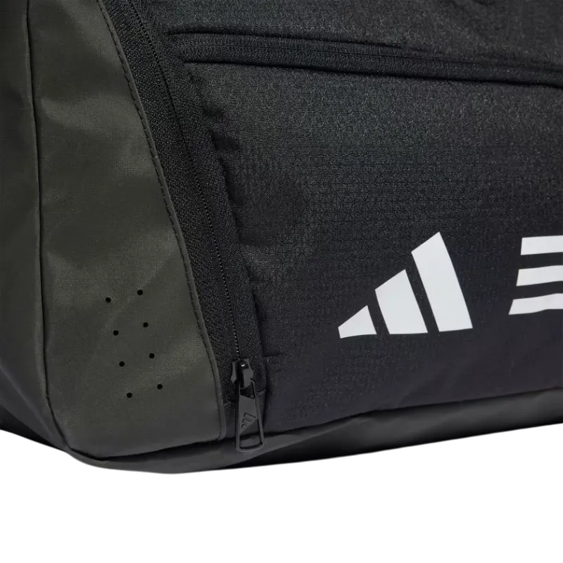 ADIDAS - Essentials 3-Stripes Duffel Bag Small (Black/White)