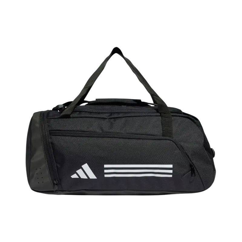 ADIDAS - Essentials 3-Stripes Duffel Bag Small (Black/White)