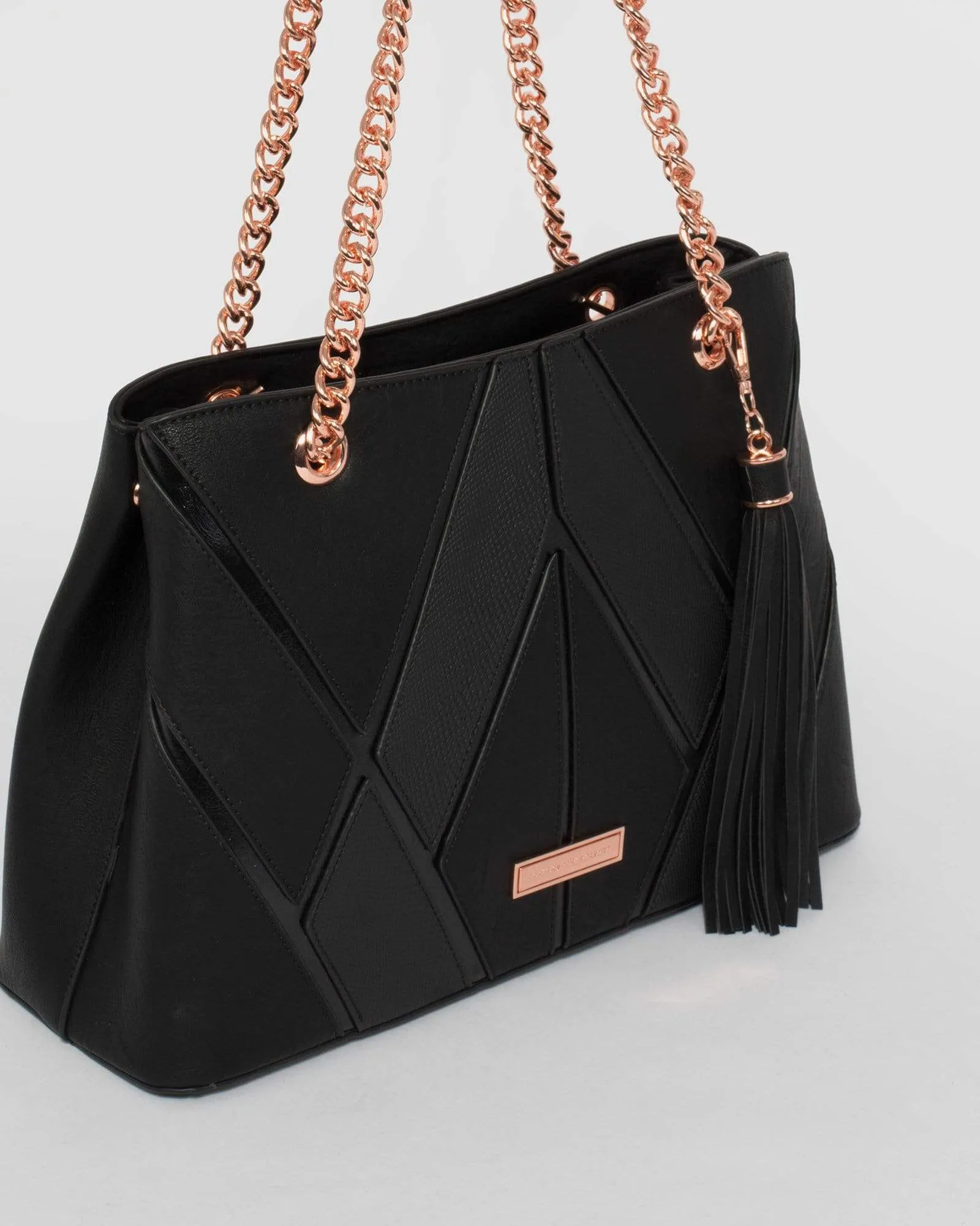 Black Desiree Tote Bag