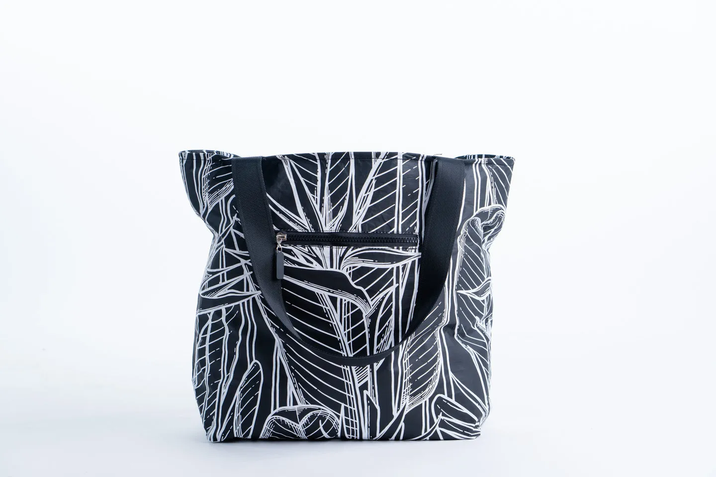 Black Strelitzia - Tote