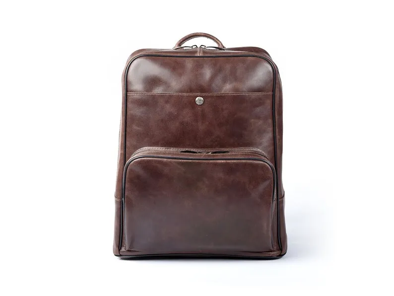 Brown Leather Backpack Leather Black Rucksack Laptop