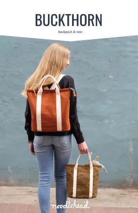 Buckthorn Backpack & Tote Pattern