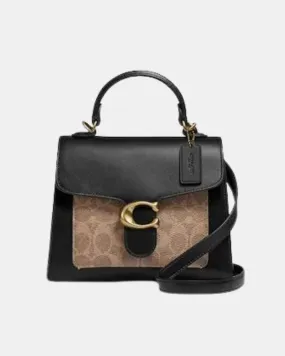 Coach Tabby Top Handle 20 In Signature Canvas