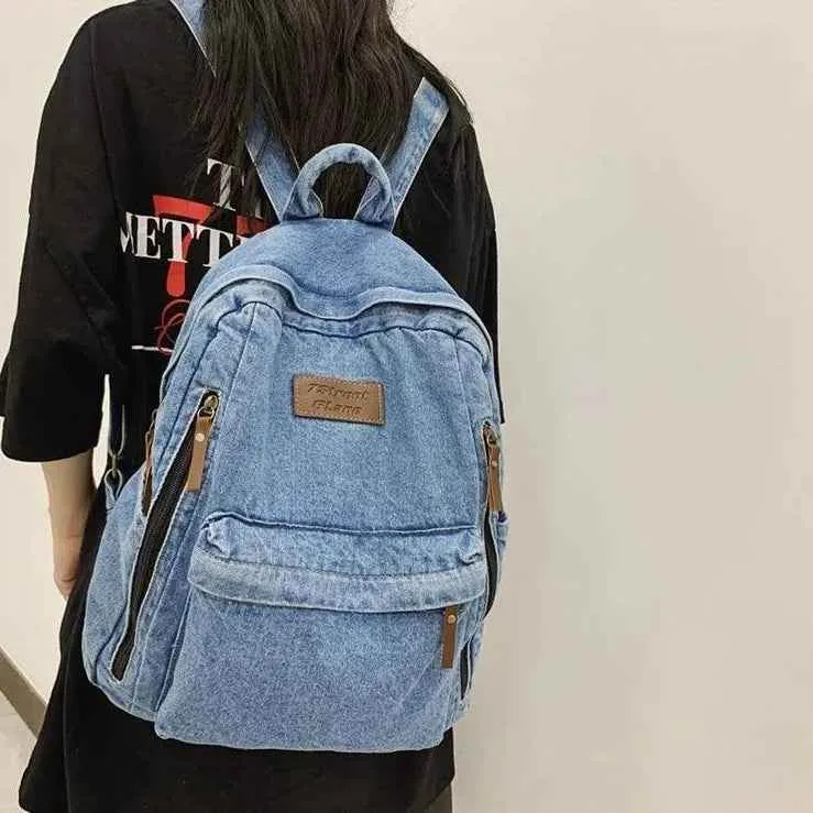 Fashion Soft Canvas Cool Backpack UCBQR31 Trendy Travelbags