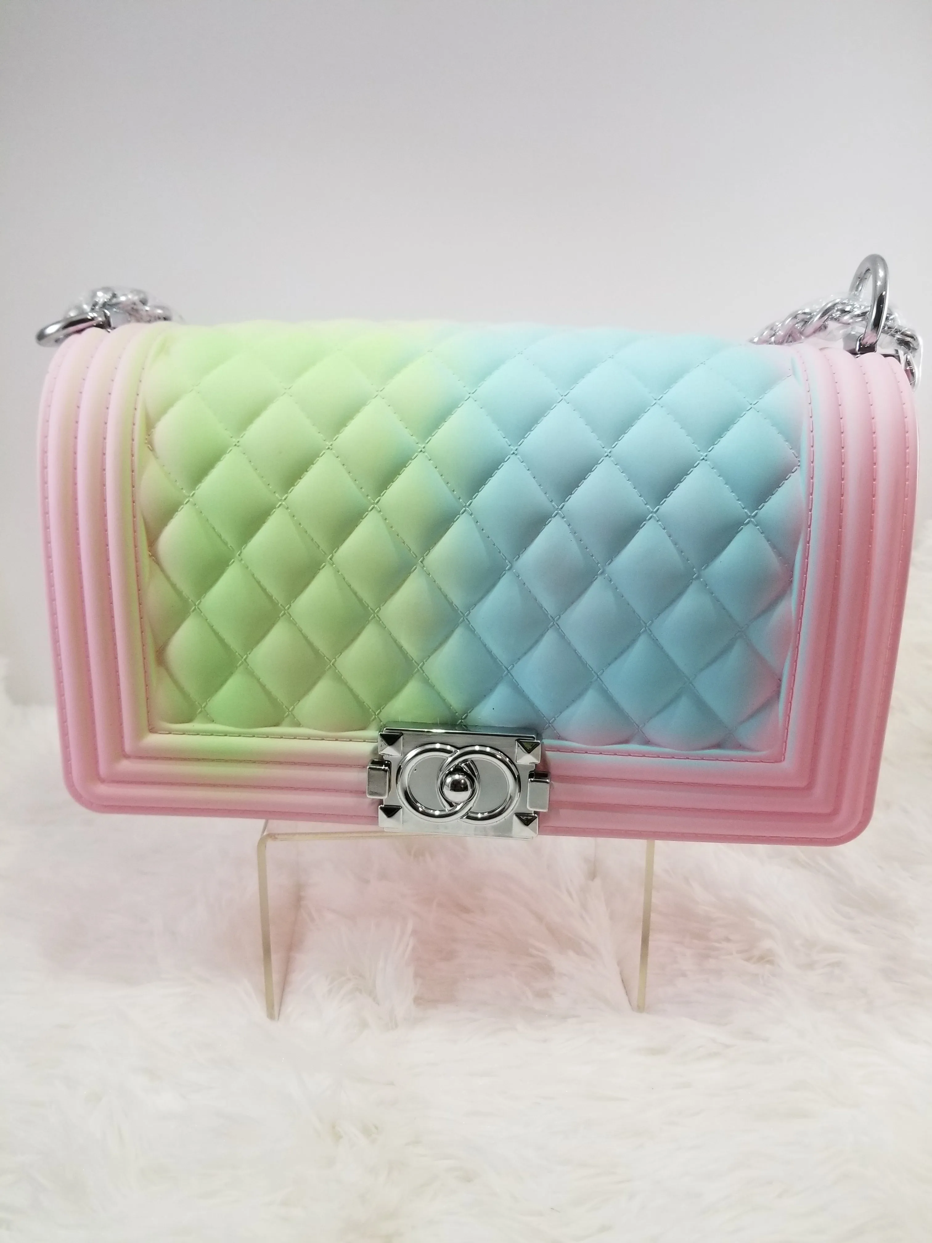 Fashion Trendy Luxury Crossbody/Shoulder Jelly Purse