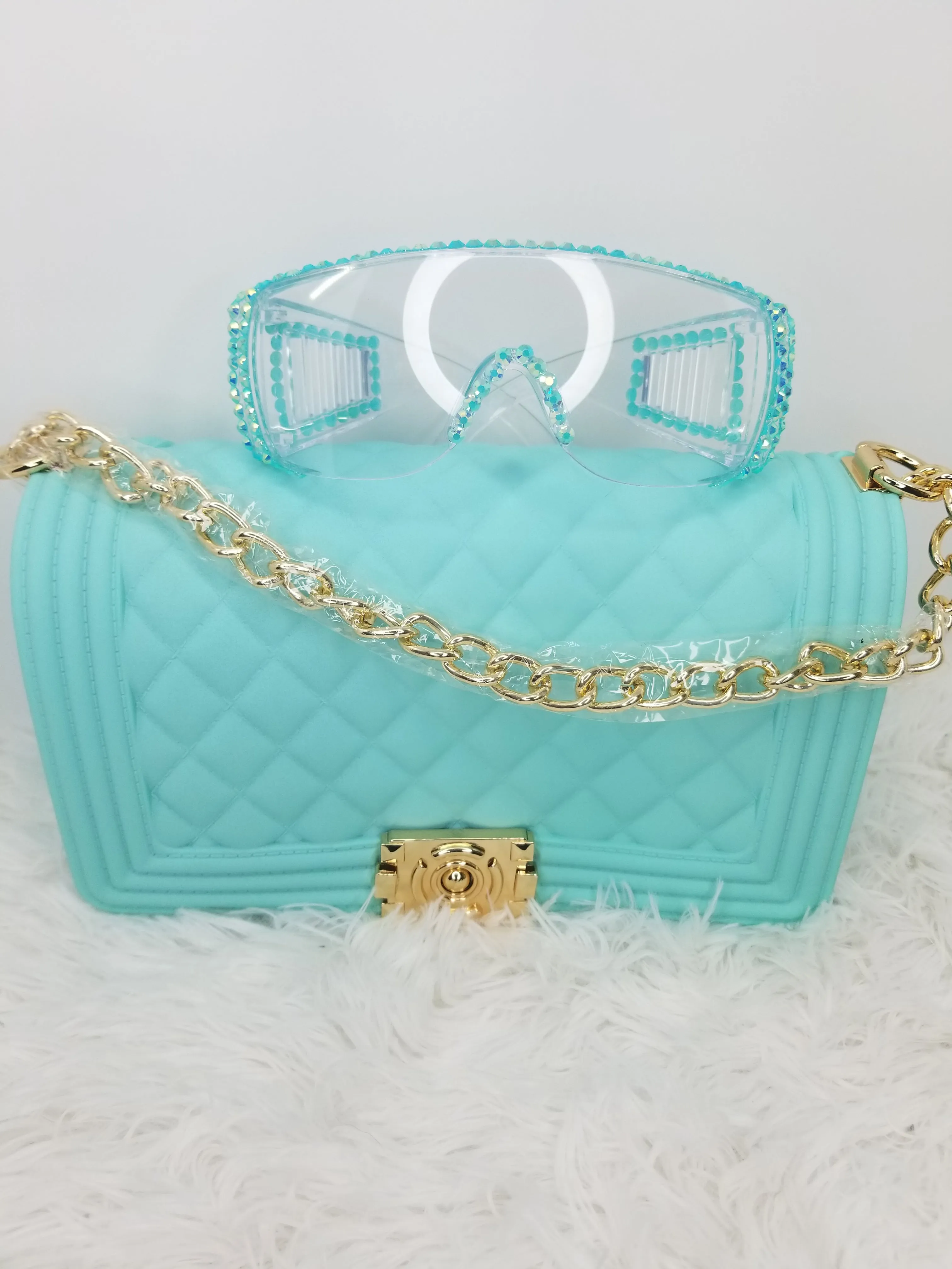 Fashion Trendy Luxury Crossbody/Shoulder Jelly Purse