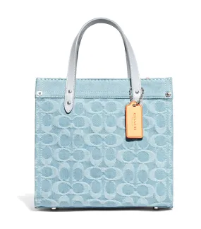 Field Tote 22 Pale Blue