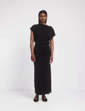 Gabriel Jersey Dress in Black