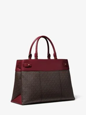 Gramercy Large Logo Satchel