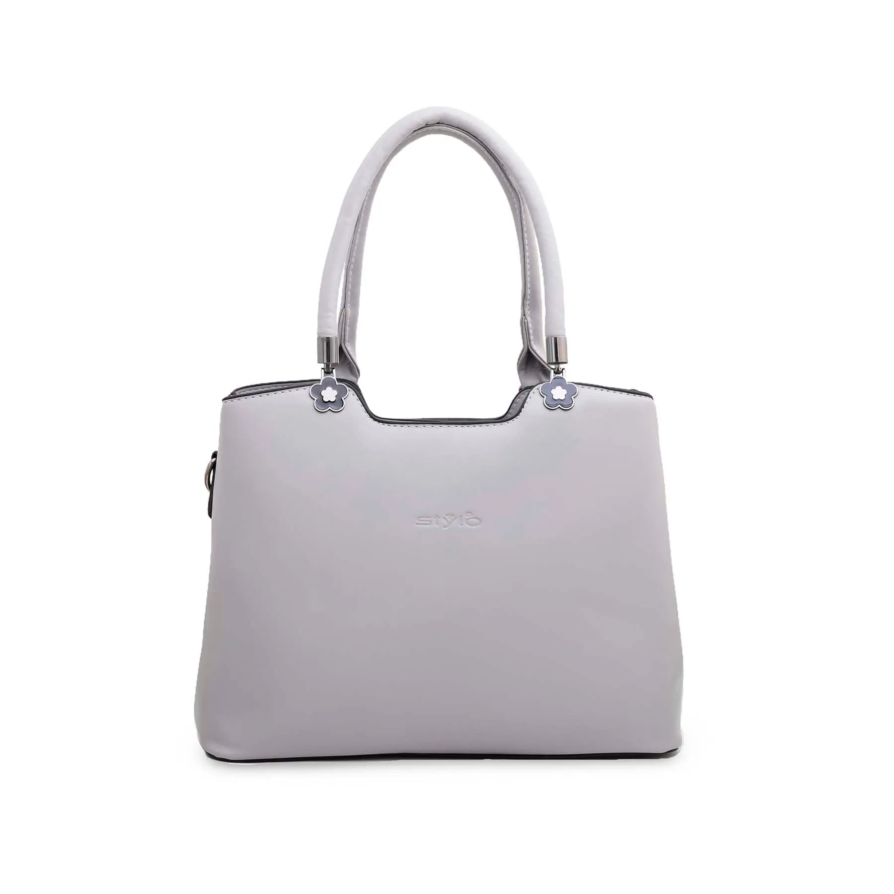 Grey Formal Hand Bag P35874