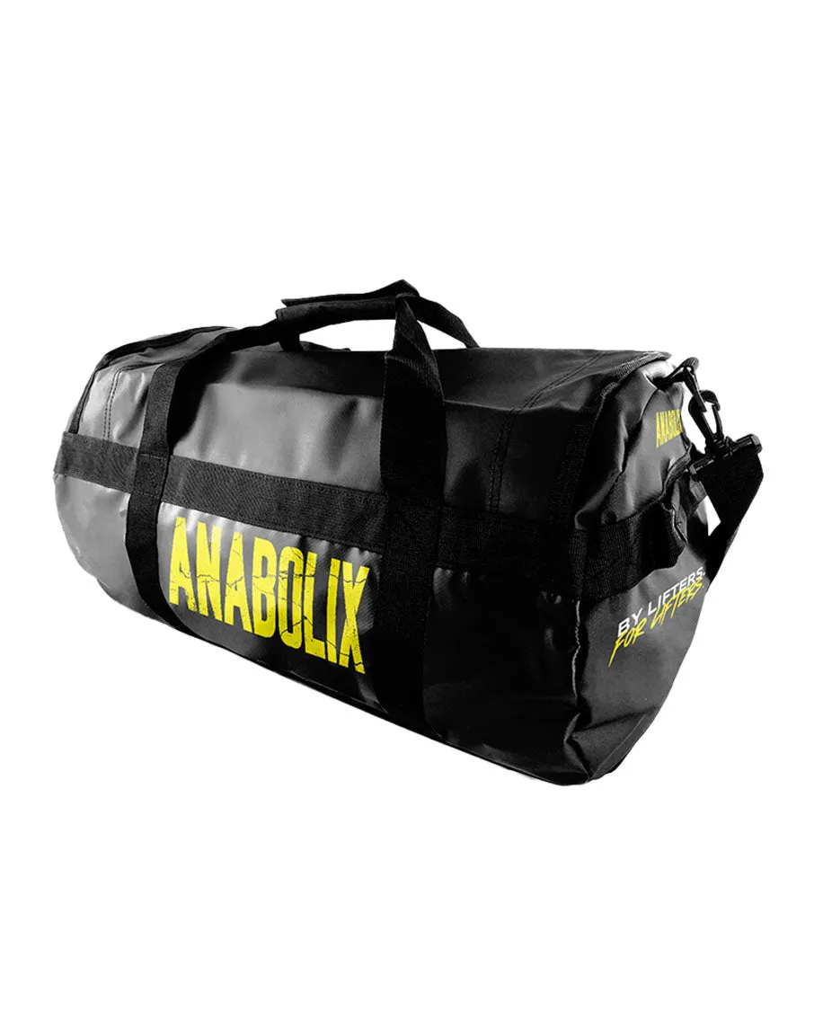 Gym Bag (Black/Yellow) by Anabolix Nutrition