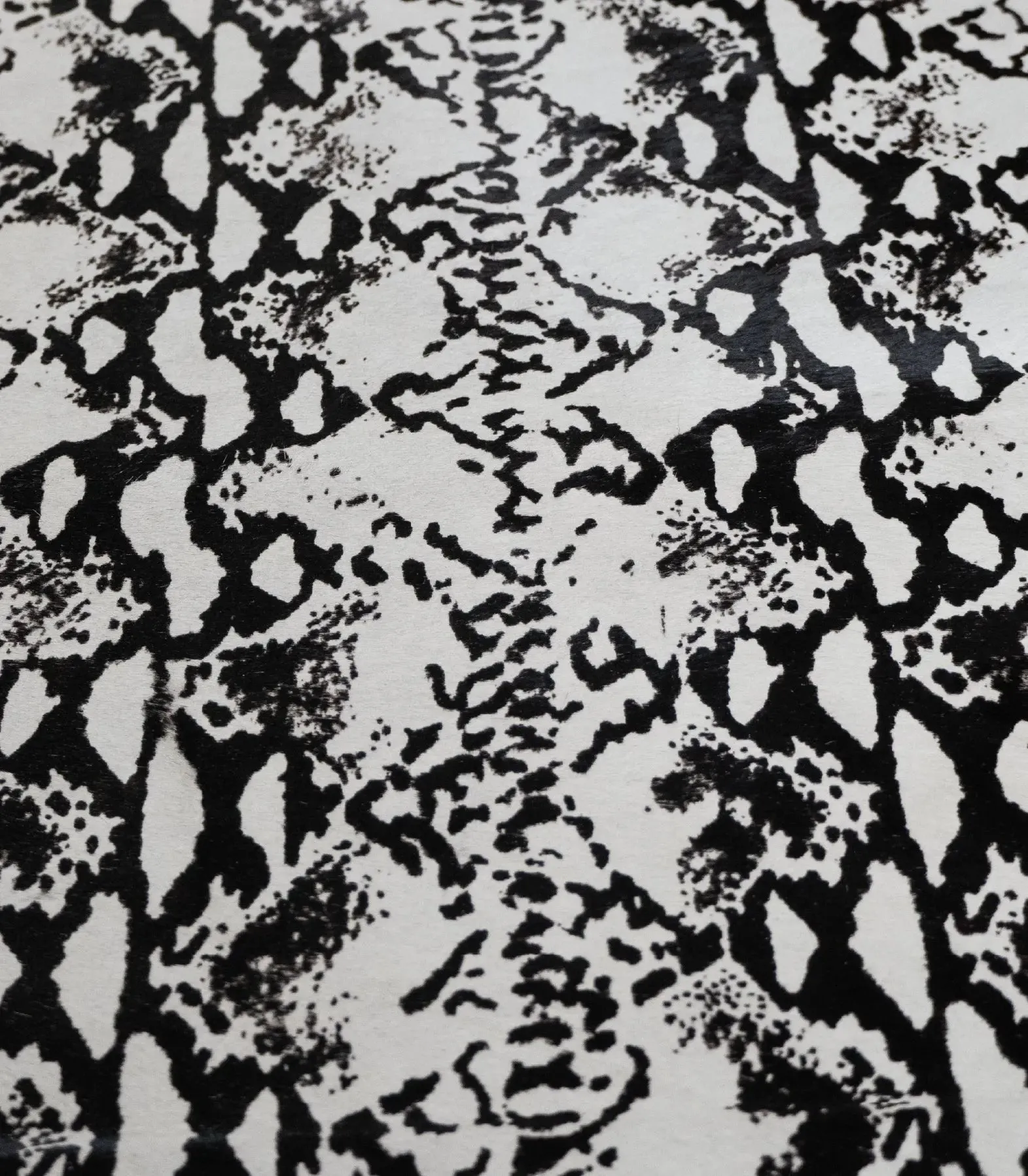 Hair-On Python Print Cowhide