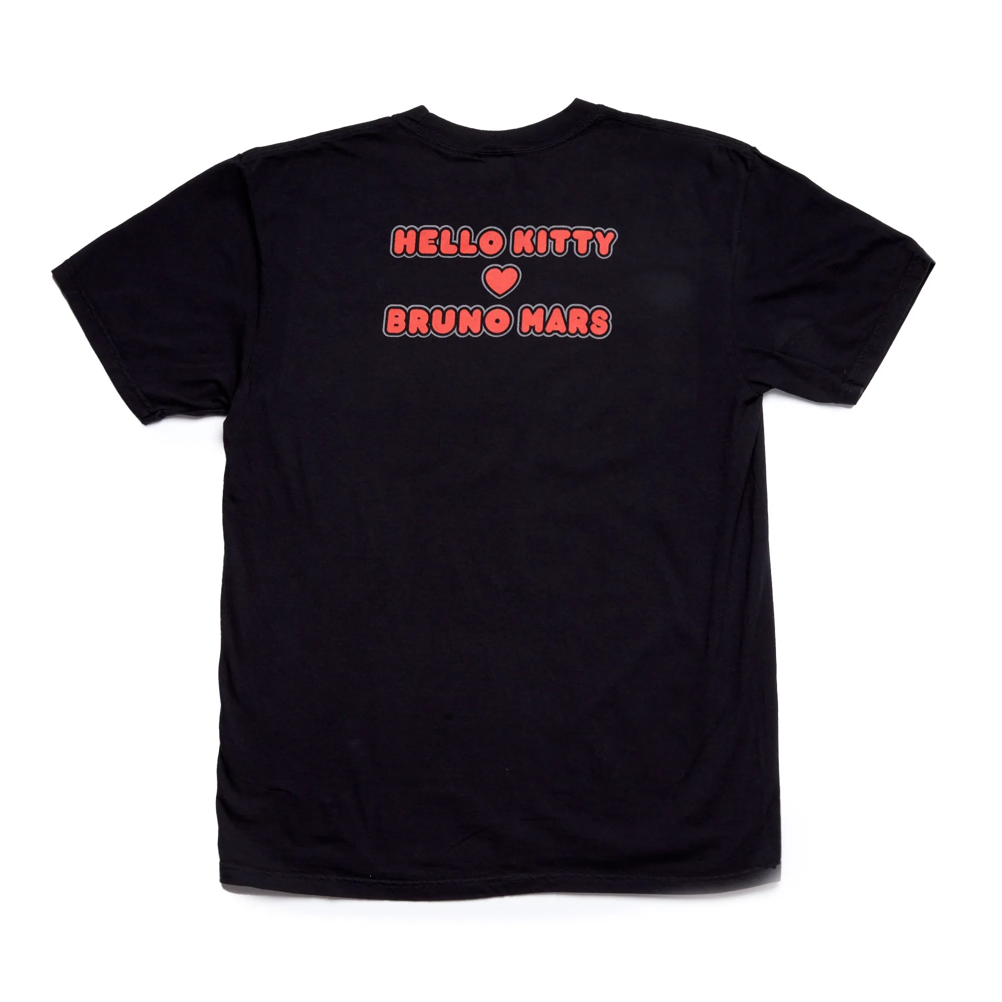 Hello Kitty x Bruno Mars Heart Hands Black Tee