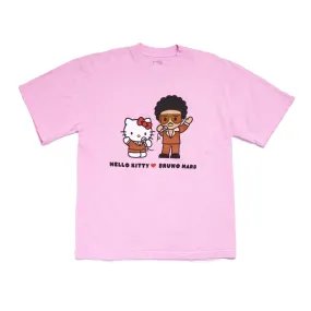 Hello Kitty x Bruno Mars Mic Wave Pink Tee