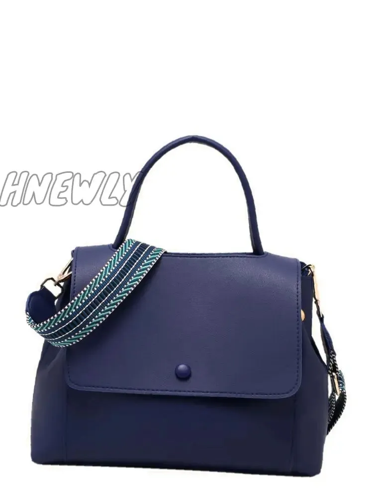 Hnewly - Minimalist Flap Satchel Bag  - Women Satchels