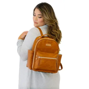 itzy ritzy Cognac Itzy Mini Diaper Bag Backpack