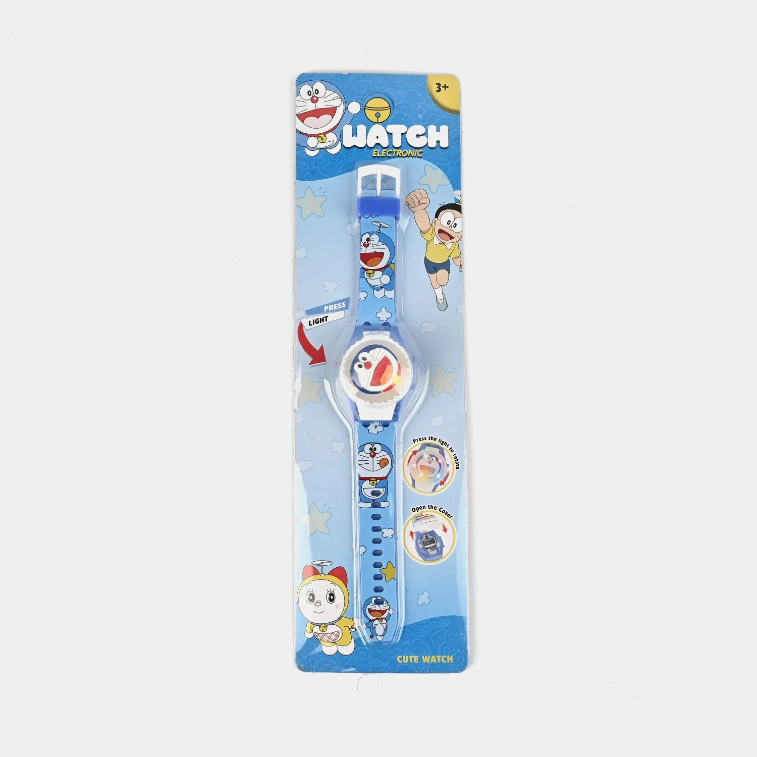 KIDS WATCH MULTI-LIGHT SPINNER