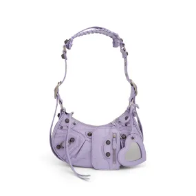 Le Cagole XS Shoulder Bag in Lilac