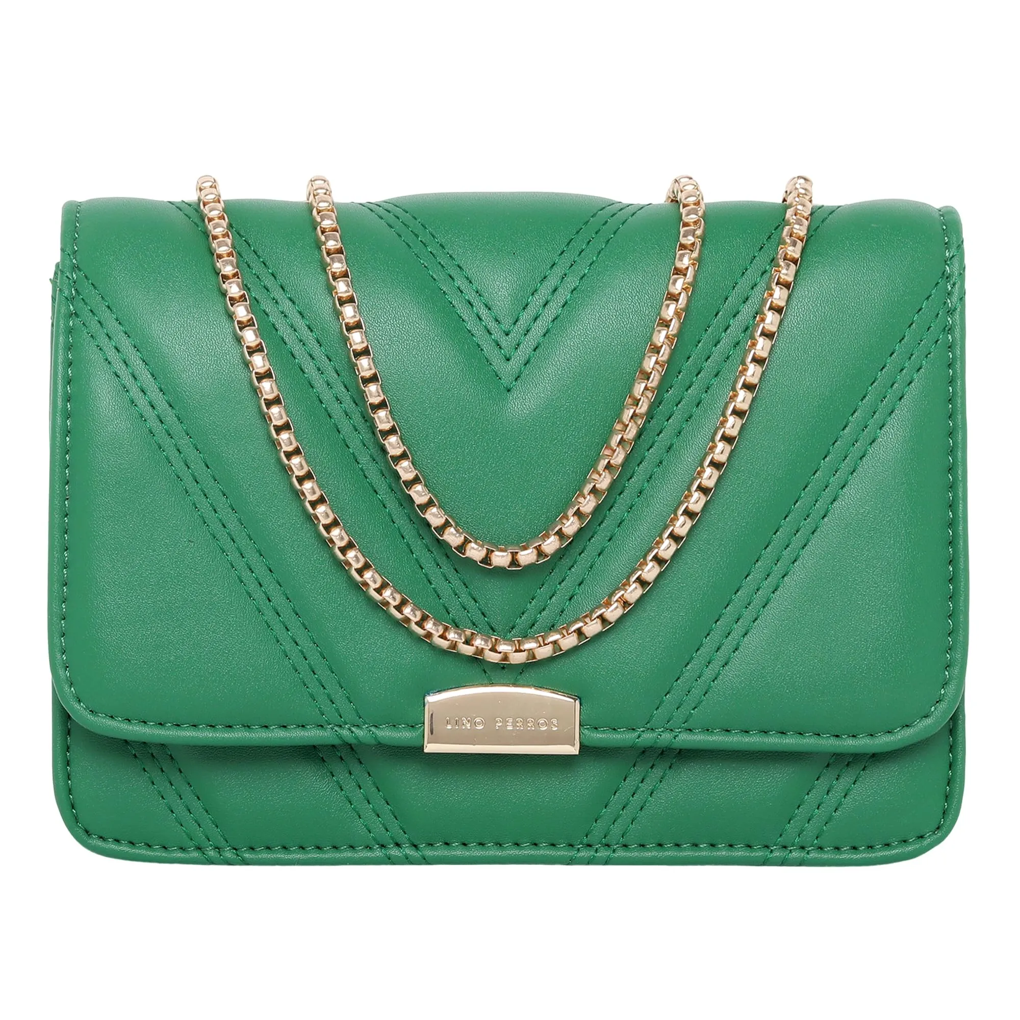 Lino Perros Green Satchel