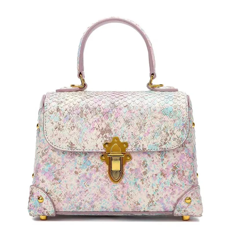 Luxury Floral Design Women's Handbag