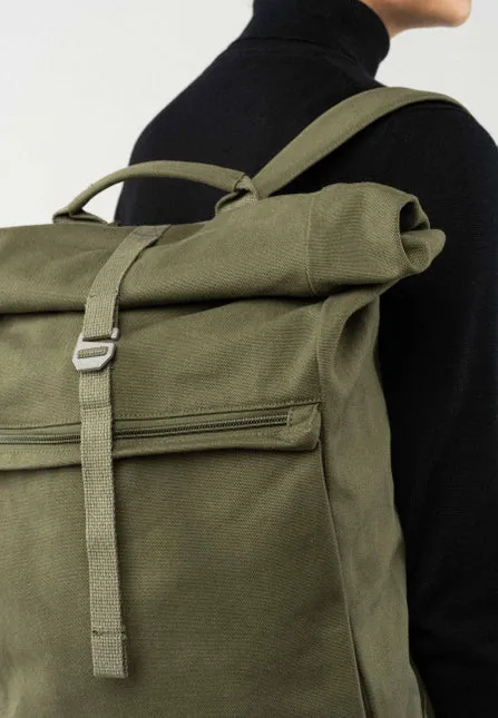 MELAWEAR Amar backpack olive green unisex