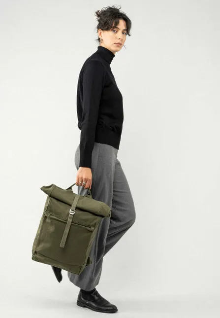 MELAWEAR Amar backpack olive green unisex