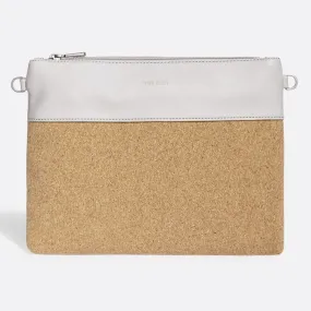 Nicole Pouch Small - Cloud /  Cork