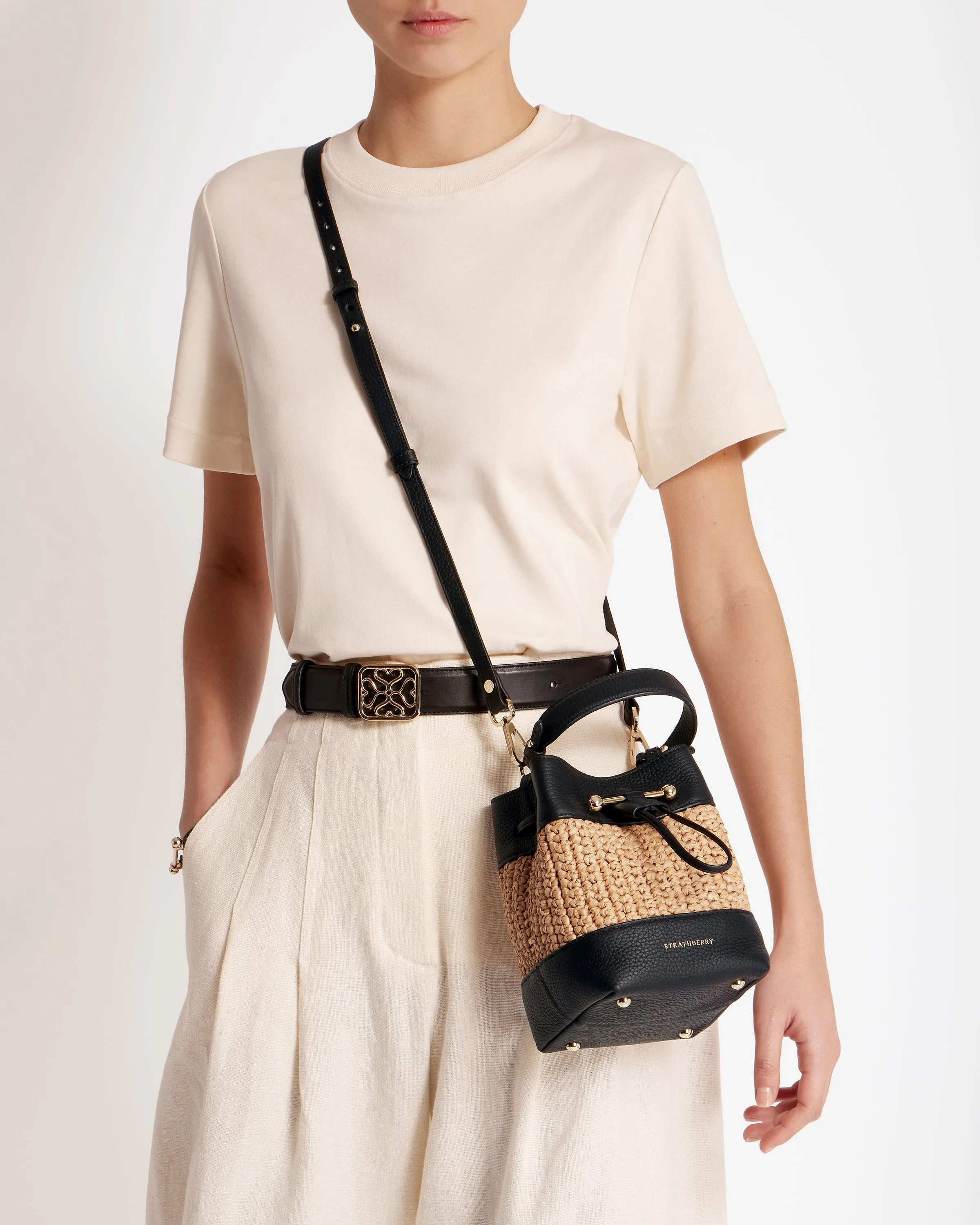 Osette - Raffia/Black