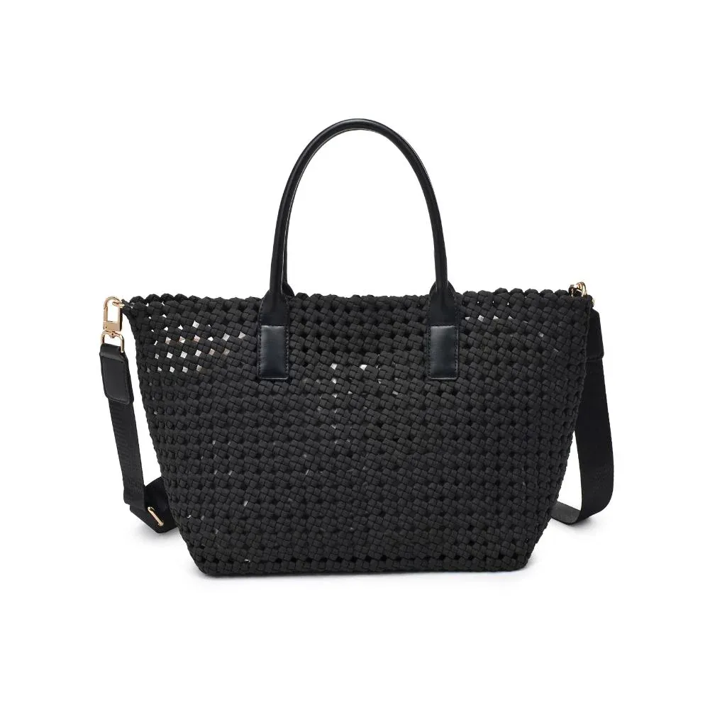 Solstice Medium Tote Black