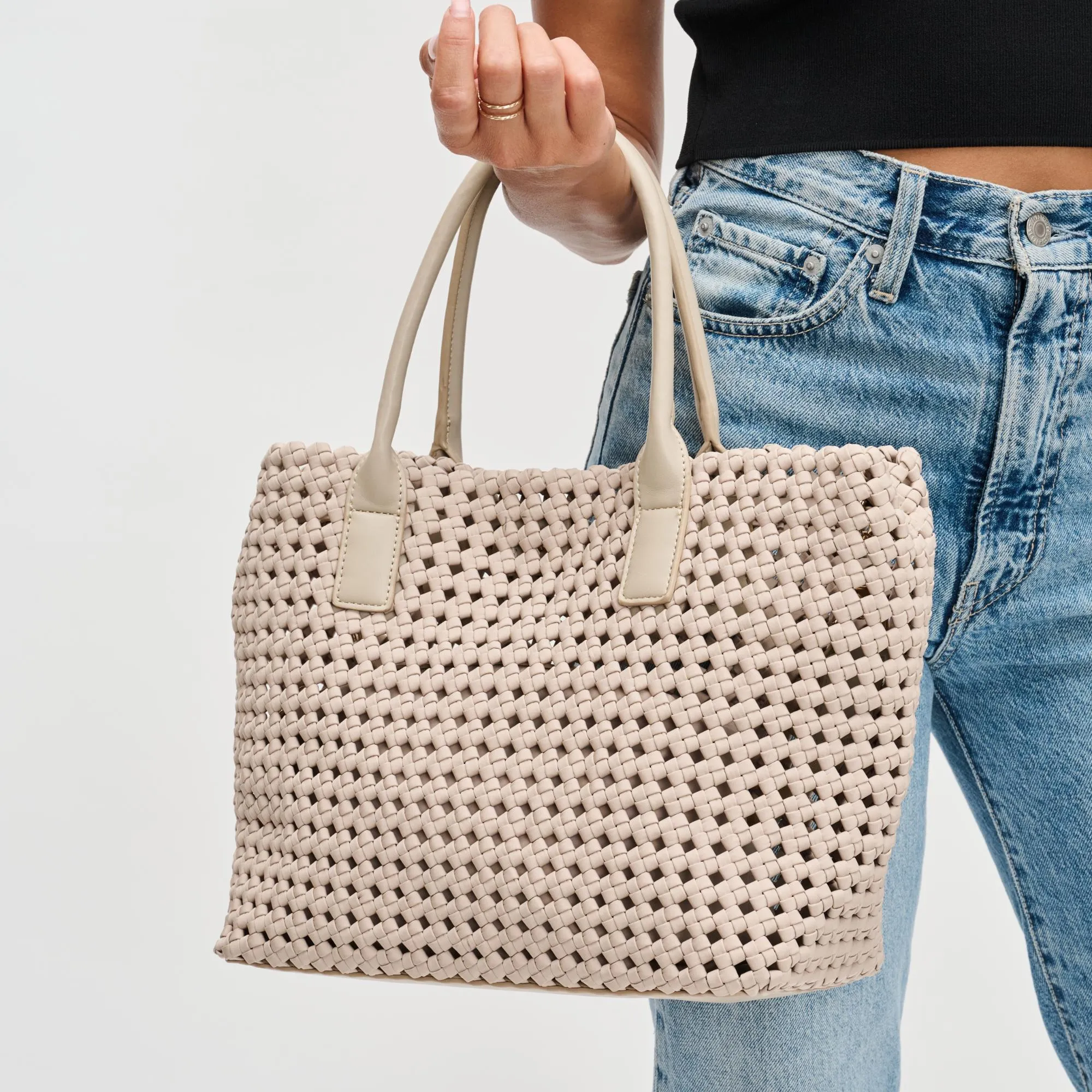 Solstice Medium Tote Nude