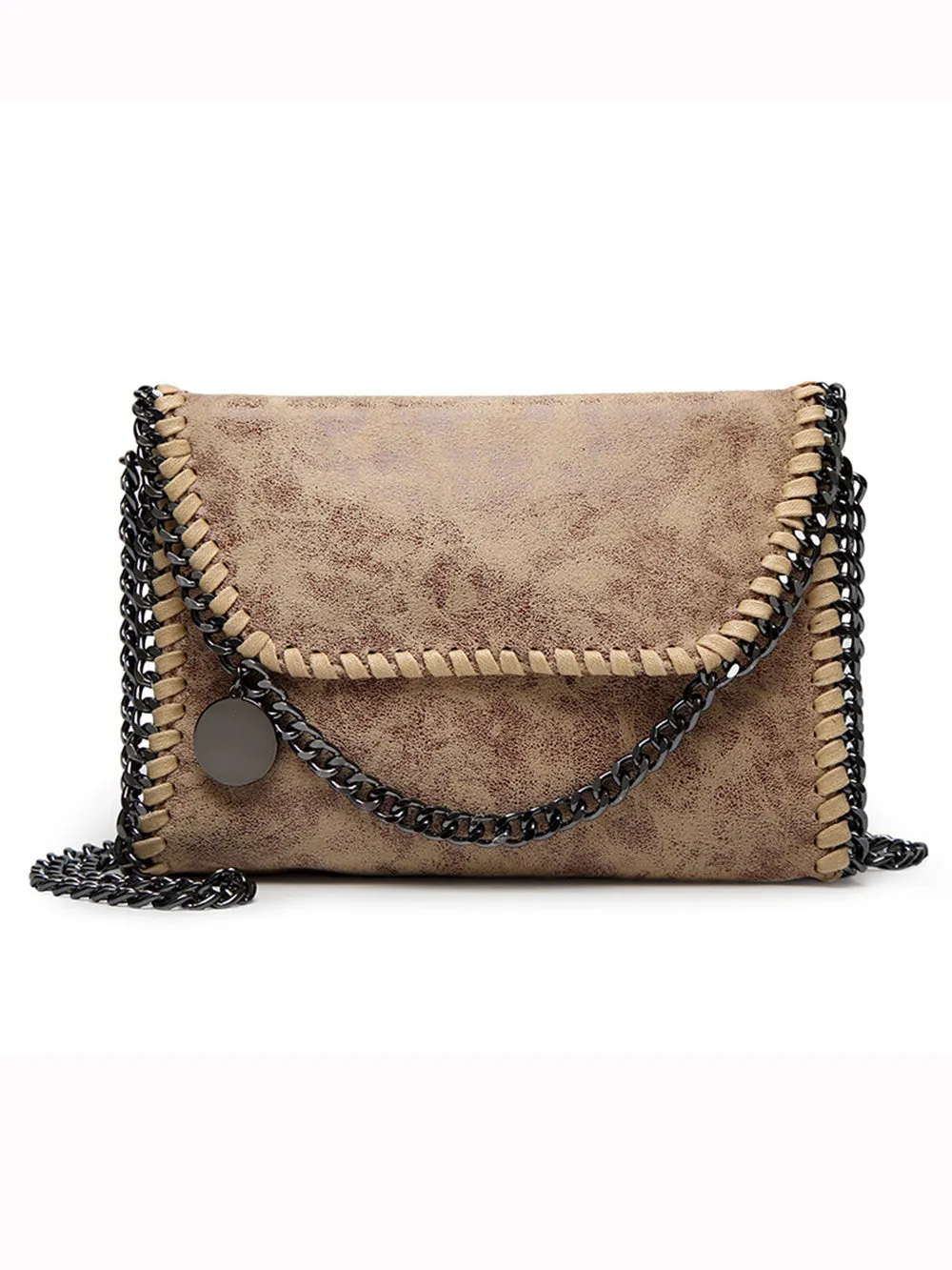 Take Away Crossbody Clutch Tan