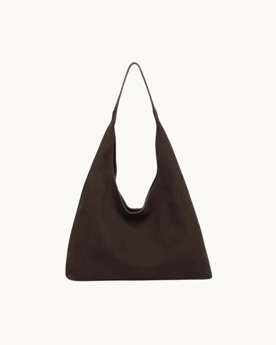 The Amber: Genuine Suede Leather Hobo