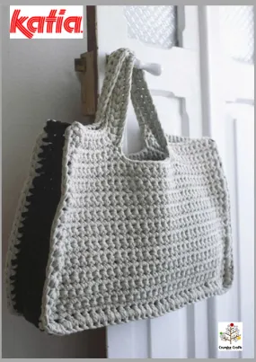 TX231 Big Ribbon Crochet Bag Pattern Leaflet - RRP $6.95