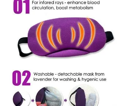 USB Lavender Steam Eye Pillow