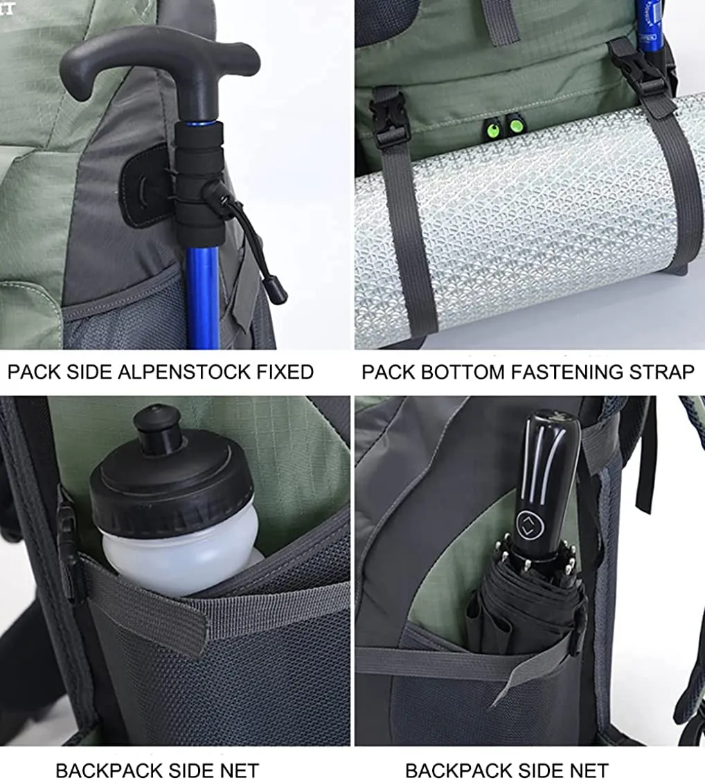 VentureFlow Backpack 50L - Lightweight Water Resistant