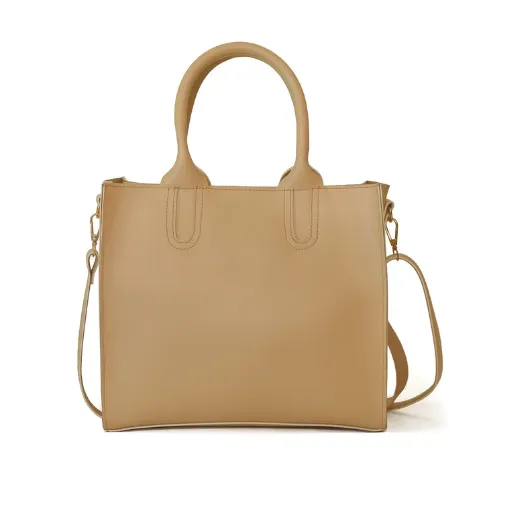 VERONA 3PIECE BEIGE HANDBAG