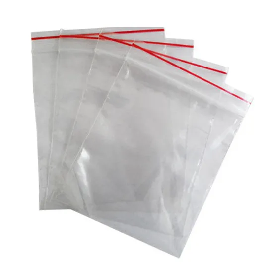 Zip Lock Bags Resealable 10x10cm 40mic 500pack